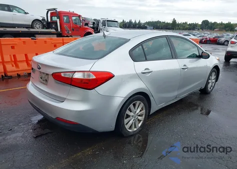 2014 Kia Forte Lx from USA, damaged, VIN KNAFX4A66E5066544